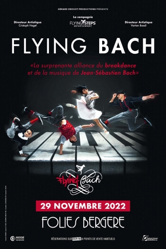 Flying Bach, folies bergere, paris, breakdance, spectacle