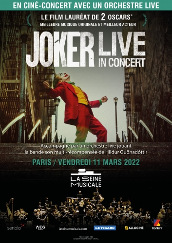 Joker, ciné concert, paris
